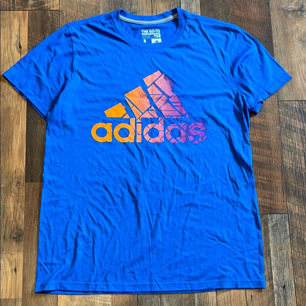 Adidas The Go-To Performance Tee Climalite T-Shirt - Men’s Large